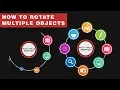 How to Animate Multiple Circle Rotation in After Effects Motion Graphics Tutorial