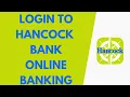 Hancock Bank Online Banking Login Hancock Online Login