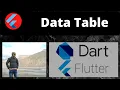 Learn Flutter In Nepali Part - 33 Data Table