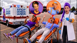 RUMI DOCTEUR SOIGNE BLIPPI ET MEEKAH à L'HOPITAL !! RUMI KPOP DEMON HUNTER DOCTEUR !