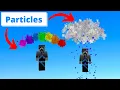 How To Make Advanced Particle Trails In Minecraft Get Cool Particle Trails In Minecraft Java 1 16