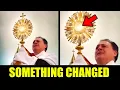 Lagu Priest Breaks Down in Tears as the Eucharist Begins to Move