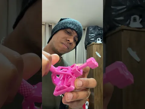 O brinquedo mais lá ele que já imprimi em 3D #viral