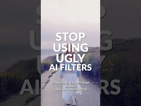 How to Create a Film Effect. NO AI!  | 1 Min Tutorial