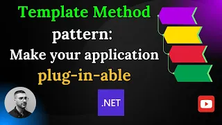 Template Method pattern Refactor and make your application plug-in-able