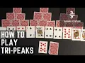 How To Play Tri Peaks Solitaire