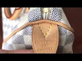 How To Spot Authentic Louis Vuitton Speedy 30 Damier Azur Bag and Where to Find Date Code
