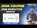 JAVA Course Part 25 Executor Service Thread Pool Multi Threaded Programming