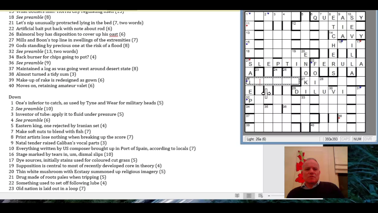 Solving Playfair by Dolos, a Listener from April 2000