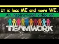 Motivational on Teamwork Powerful Messages about Team Work