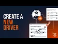 How to Create a New Driver in Pickup Dispatch Step-by-Step Tutorial
