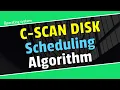 C-SCAN Disk Scheduling Algorithm in bangla with easy explanation shortcut technique