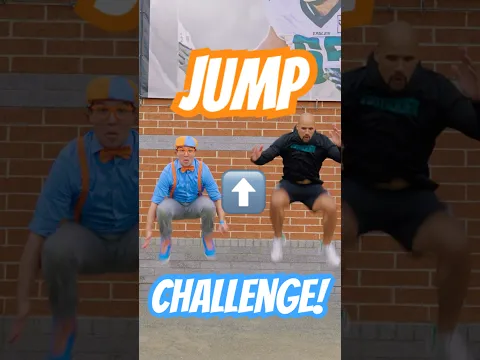 Blippi vs Zack Baun 🦘⬆️ Who Can JUMP The Highest?