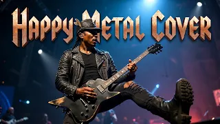 pharrell williams happy metal cover