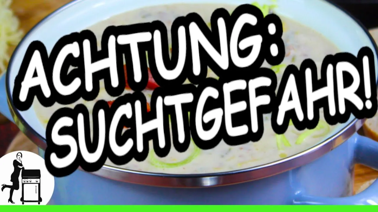 Alle Geheimnisse von Oma's Käsesuppe in einem Video - so machst Du die wohl beste Käsesuppe schnell . 