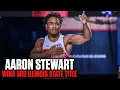 Aaron Stewart Wins His 3rd Illinois High School State Title