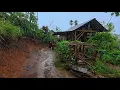 Download Lagu Kedamaian, Suasana Enak Untuk Tidur Siang, Diguyur Hujan Deras Musik Alami
