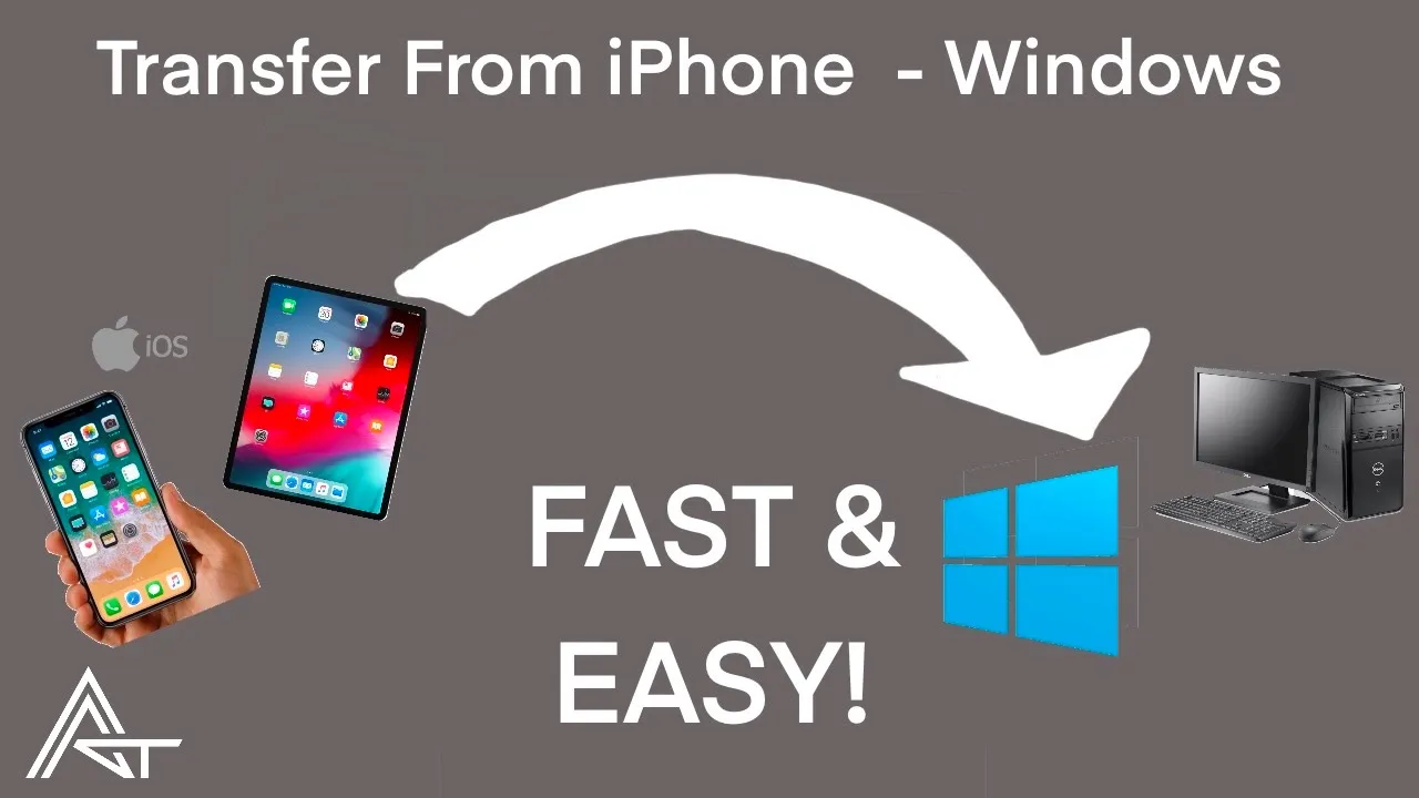 How to Transfer Videos from iPhone to PC (and Windows to iPhone) - UPDATED. 