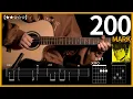 Download Lagu 511.MARK - 200 (Minhyung's Version) 기타커버  【★★☆☆☆】| Guitar tutorial |ギター 弾いてみた 【TAB譜】