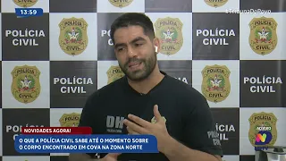 Corpo é encontrado em cova rasa na zona Norte de Joinville e polícia divulga avanços na investigação