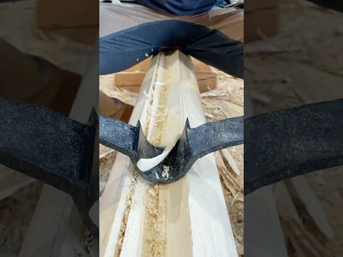 Satisfying woodworking sounds #shorts