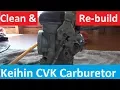 Keihin CVK Carburetor Clean and Rebuild - Kawasaki KLR 250