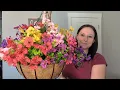 Artificial Faux Hanging Plants Flowers Basket Overview What I think