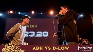 Download ABH vs D-Low - Solo Final - 2016 UK Beatbox Championships MP3