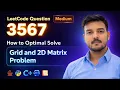 LeetCode 3567 Minimum Absolute Difference Sliding Matrix Trick Explained