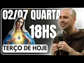 Download Lagu TERÇO DE HOJE 02/07/2025 - QUARTA-FEIRA - MISTÉRIOS GLORIOSOS: SANTO TERÇO 18 HORAS DA NOITE