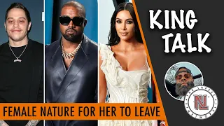 kim and kanye was it female nature for kim to want another man and ye to want her back king talk