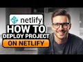 How To Deploy Project On Netlify 100 WORKS NO Yapping To The Point FAST EASY