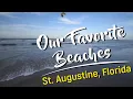 Our Favorite Beaches in St Augustine Florida Vilano Crescent North St Augustine Beach travel