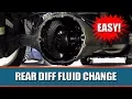 Change Rear Differential Fluid Complete Guide - Silverado Tahoe Sierra Escalade