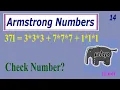 PHP Programs Armstrong Numbers Part-14 Check Number Is A N