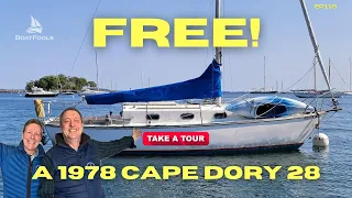 A FREE Cape Dory 28! Classic Carl Alberg Sailboat Needs a New Home! [[SOLD]]