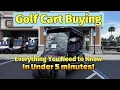 Ultimate Golf Cart Buyer s Guide for Beginners in less than 5 minutes