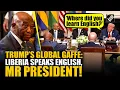 Download Lagu Compliment or Ignorance? Trump asks English-speaking Liberian Prez; ‘Where’d you learn English?’