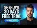 GoHighLevel Free Trial Get Extended 30 Day Trial Exclusive Bonuses 2026