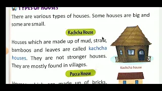 EVS Class-1 Chapter-7 Sweet Home Book - Treasure of Nature By Ms Jyoti