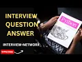 Python Interview Question Answer for Network