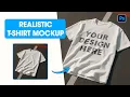 T-Shirt Mockup - Fast Easy Method Using Smart Objects