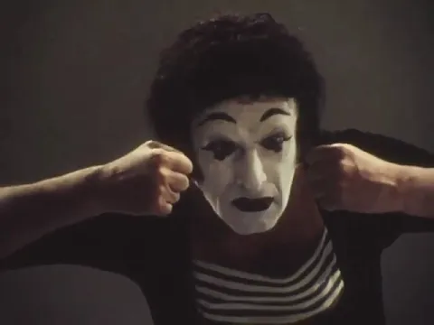Marcel Marceau - The Cage (1975) from John Barne's film 'The Art of Silence'