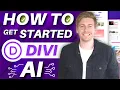 How to use Divi AI WordPress AI Visual Page Builder Divi AI Tutorial