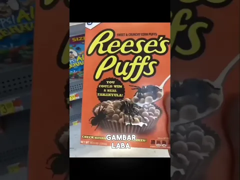 Beli Sereal Malah Dapet Benda Ini?! 😱🕷️ #shortvideo #facts