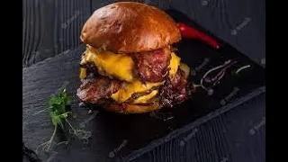 Dan Pelosi x What s Gaby Cooking Double Cheddar Bacon Burger whatsgabycooking123