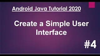 Android Java Tutorial 2020 - 04