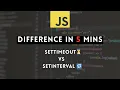 JavaScript setTimeOut and setInterval Explained in Hindi