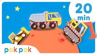 Counting Cars Building Castles More Calm Toddler Learning Pok Pok