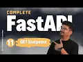 Create GET Endpoint with Database - Fetch Data in FastAPI Tutorial